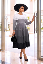 The Sunday Bounce Dress™ — Pearl Edition