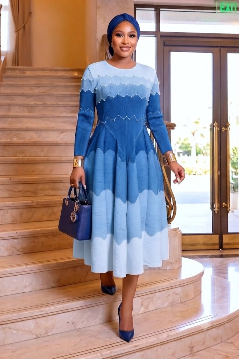 The Sunday Bounce Dress™ — Pearl Edition