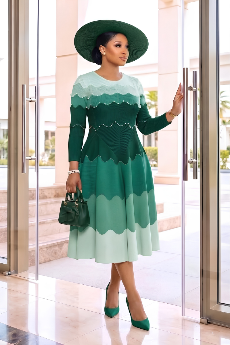 The Sunday Bounce Dress™ — Pearl Edition