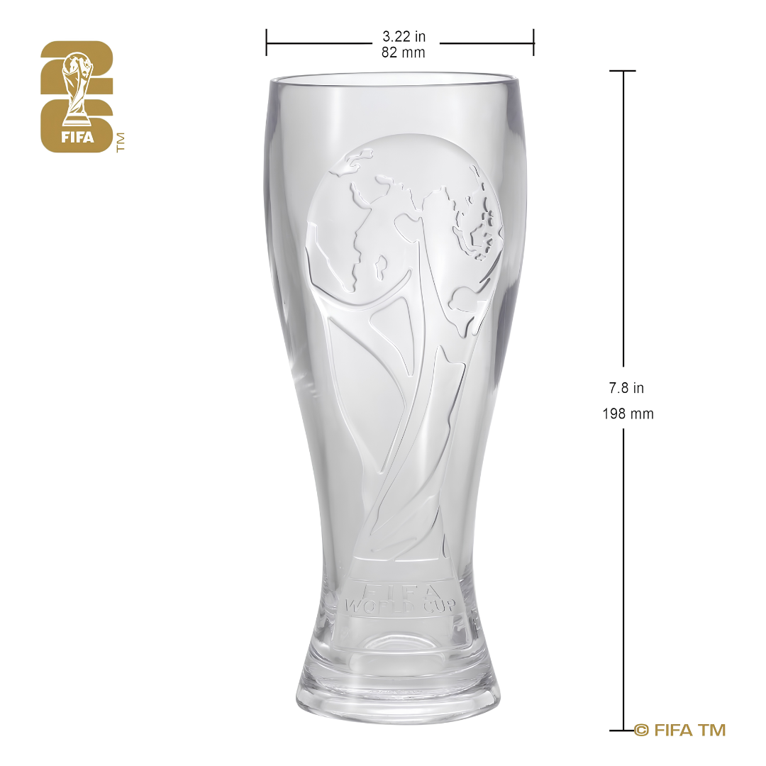 FIFA World Cup 2026™ Trophy Decal Pilsner Glass