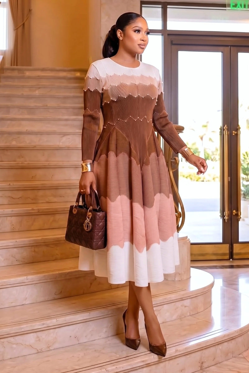 The Sunday Bounce Dress™ — Pearl Edition